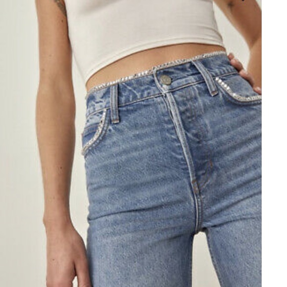 Reformation NWT Stardust High Rise Straight Jeans